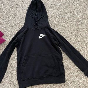 Black Nike sweatshirt size xs